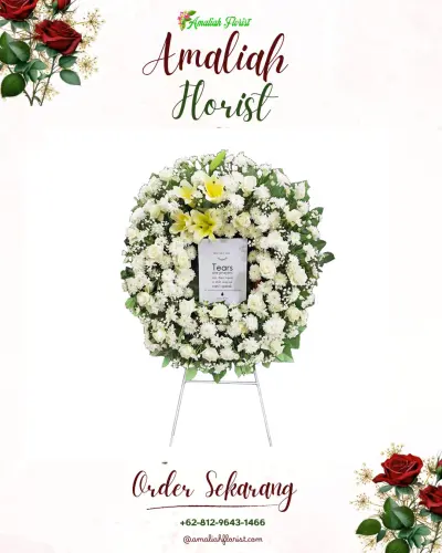 Krans Bunga Duka Cita rahayu